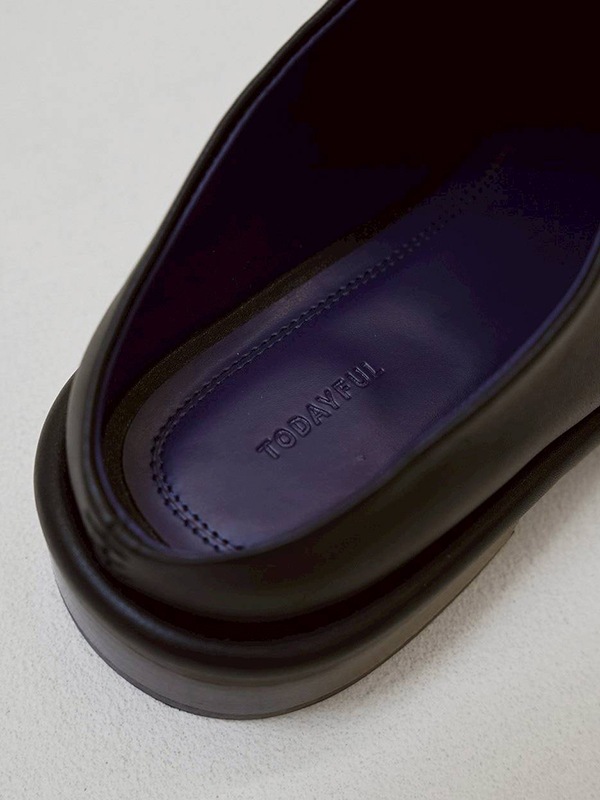 TODAYFUL �ȥ��ǥ��ե�  Slide Leather Shoes 12611033  /����󥻥������Բľ��� �������ˤ�15���ޤ�¨��ȯ��(���˰ʳ�)��