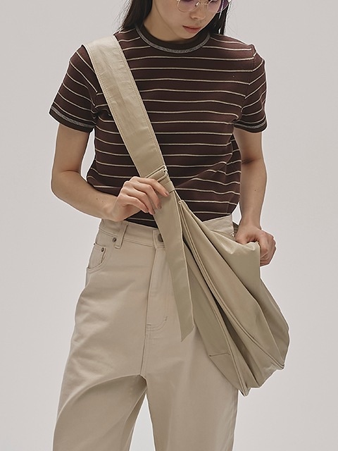 TODAYFUL Border Ringer Tee チョコ todayful Border Ringer Tee チョコ TODAYFUL(トゥデイフル