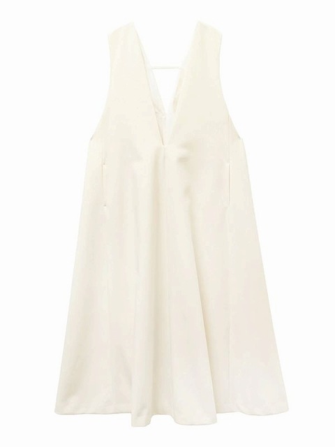 期間限定10%OFF】ELENDEEK エレンディーク DEEP V NECK A-LINE OP