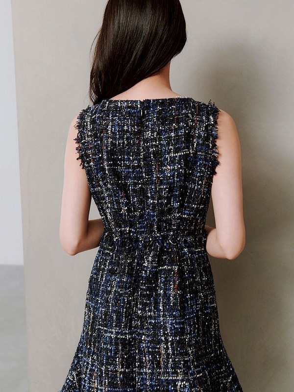 期間限定10%OFF】SNIDEL スナイデル ツイードミニワンピース