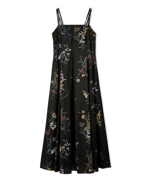 FRAY.IDフレイアイディー ボタニカルプリントキャミソールワンピース 00サイズ】ボタニカルプリントキャミソールワンピース（マキシ丈