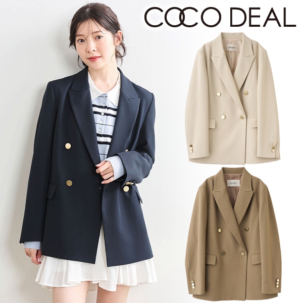 6日限定10%OFF 9/24(水)10時まで】COCODEAL ココディール ダブル