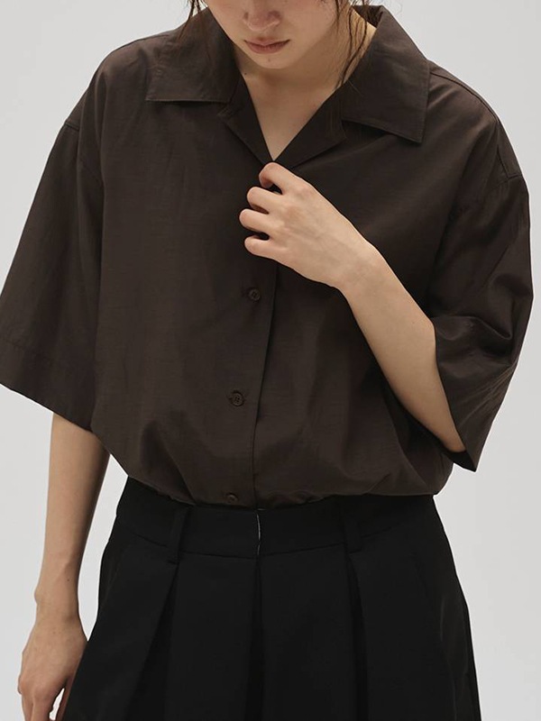 TODAYFUL �ȥ��ǥ��ե�  Silky Halfsleeve Shirts 12610426  /����󥻥������Բľ��� �������ˤ�15���ޤ�¨��ȯ��(���˰ʳ�)��