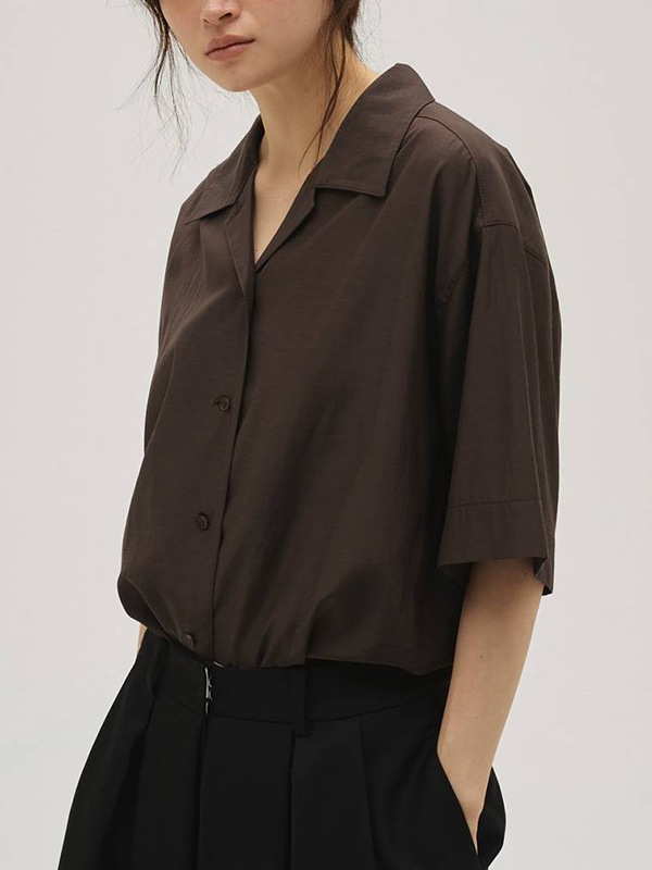 TODAYFUL �ȥ��ǥ��ե�  Silky Halfsleeve Shirts 12610426  /����󥻥������Բľ��� �������ˤ�15���ޤ�¨��ȯ��(���˰ʳ�)��