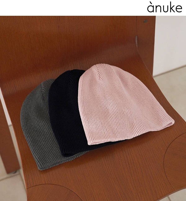anuke ����̡���  Knit Beanie 62621001  �ͥ��ݥ�����̵�� /����󥻥������Բľ��� �������ˤ�15���ޤ�¨��ȯ��(���˰ʳ�)��