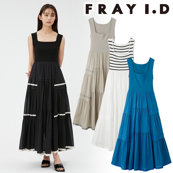 SOLD OUT】【期間限定10%OFF】FRAY I.D フレイアイディー ニットコンビ 