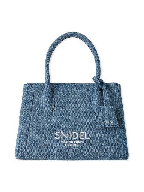 期間限定10%OFF】SNIDEL スナイデル キャンバスロゴバッグ SWGB251618  