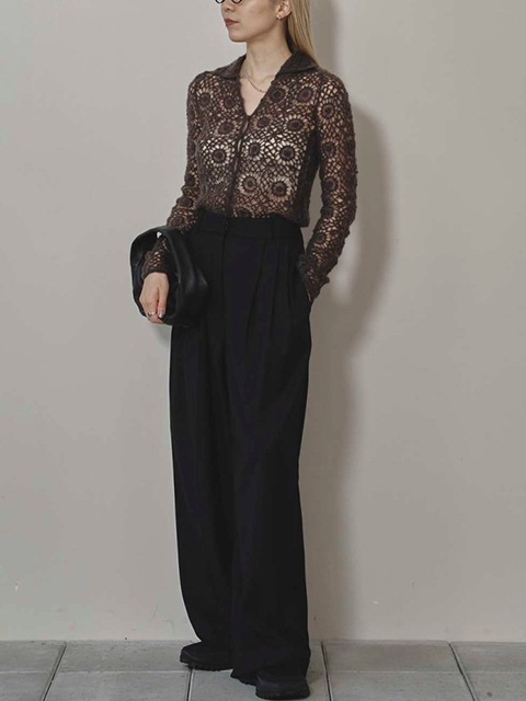 TODAYFUL �ȥ��ǥ��ե�  Lightweight Tuck Trousers 12520704  /����󥻥������Բľ��ʡ������ˤ�15���ޤ�¨��ȯ��(���˰ʳ�)��