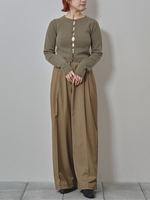 TODAYFUL トゥデイフル Lightweight Tuck Trousers 12520704