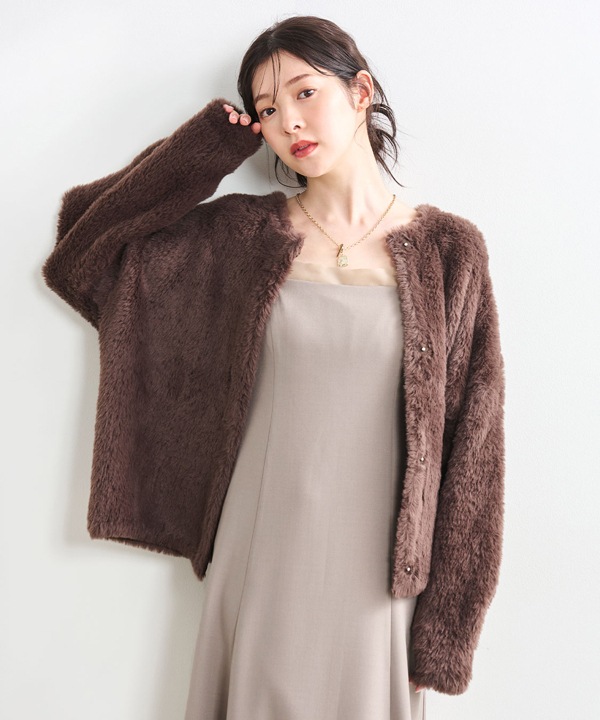 SALE20%OFF】COCODEAL ココディール ダブルフェイスフェザーニット