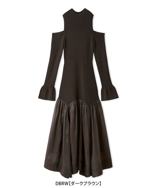 期間限定10%OFF】SNIDEL スナイデル Sustainableコールドショルダー