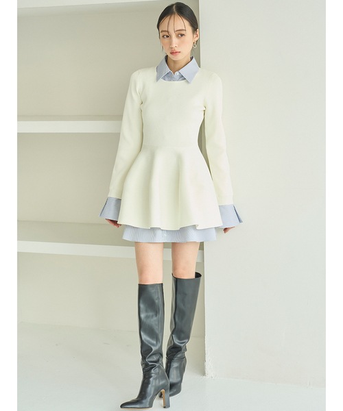 ��SOLD OUT�ۡڴ��ָ���10%OFF��SNIDEL ���ʥ��ǥ�  ����ĥ쥤�䡼�ɥ˥åȥ���˥å� SWNT261186  /����󥻥������Բľ��� �������ˤ�15���ޤ�¨��ȯ��(���˰ʳ�)��