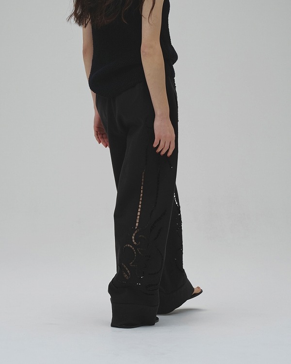 ��ͽ���ʡ�TODAYFUL �ȥ��ǥ��ե�   Cut Lace Twill Pants 12610701 6������7��������ͽ�� /����󥻥������Բľ���