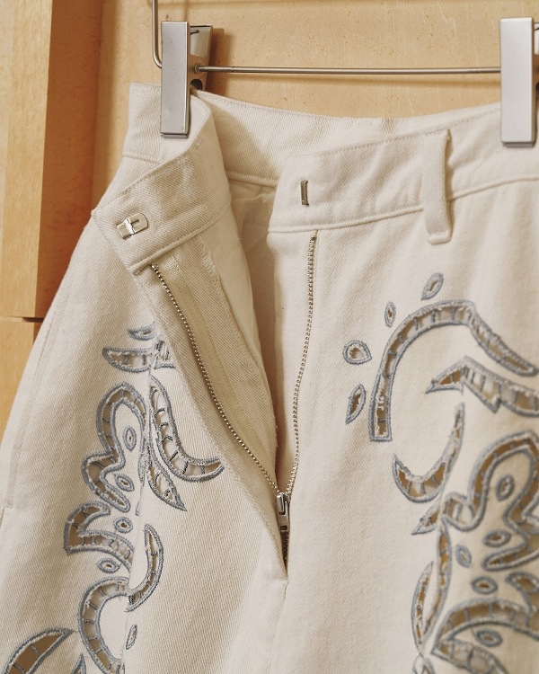 ��ͽ���ʡ�TODAYFUL �ȥ��ǥ��ե�   Cut Lace Twill Pants 12610701 6������7��������ͽ�� /����󥻥������Բľ���