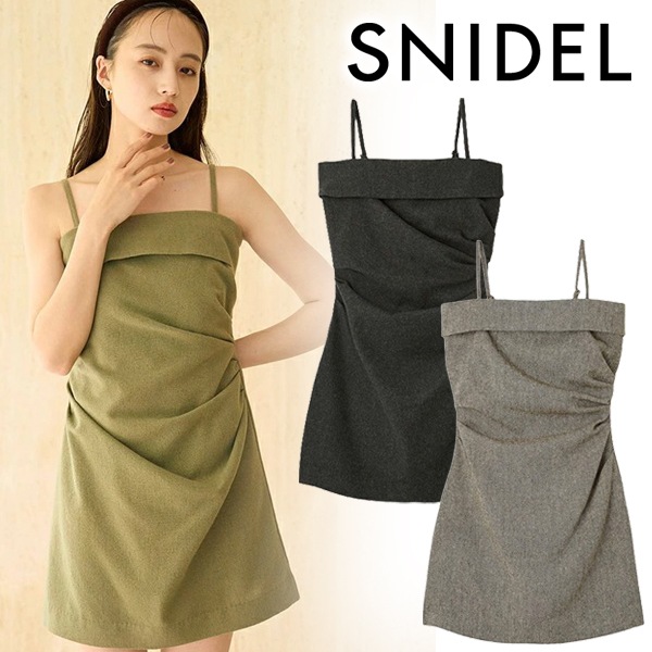 SALE50%OFF】SNIDEL スナイデル ウールベアミニワンピース SWFO254178