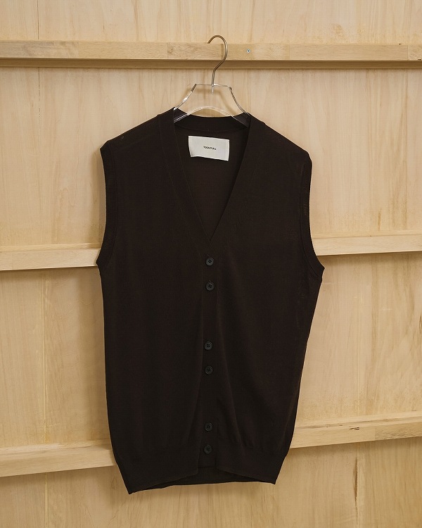 TODAYFUL �ȥ��ǥ��ե�  Tencelsilk Knit Vest 12610517  /����󥻥������Բľ��� �������ˤ�15���ޤ�¨��ȯ��(���˰ʳ�)��