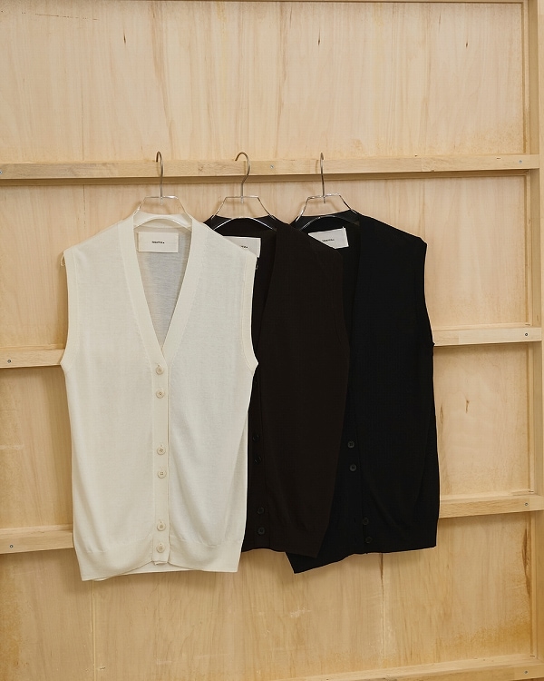TODAYFUL �ȥ��ǥ��ե�  Tencelsilk Knit Vest 12610517  /����󥻥������Բľ��� �������ˤ�15���ޤ�¨��ȯ��(���˰ʳ�)��
