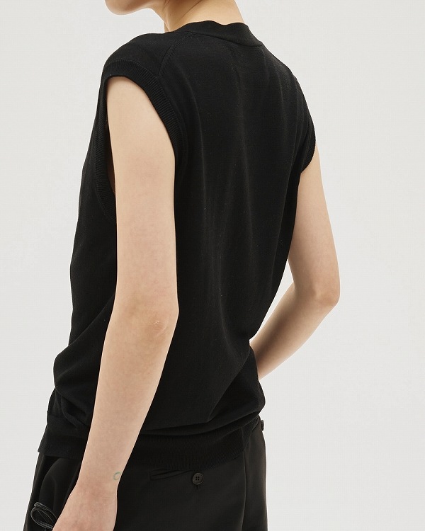 TODAYFUL �ȥ��ǥ��ե�  Tencelsilk Knit Vest 12610517  /����󥻥������Բľ��� �������ˤ�15���ޤ�¨��ȯ��(���˰ʳ�)��