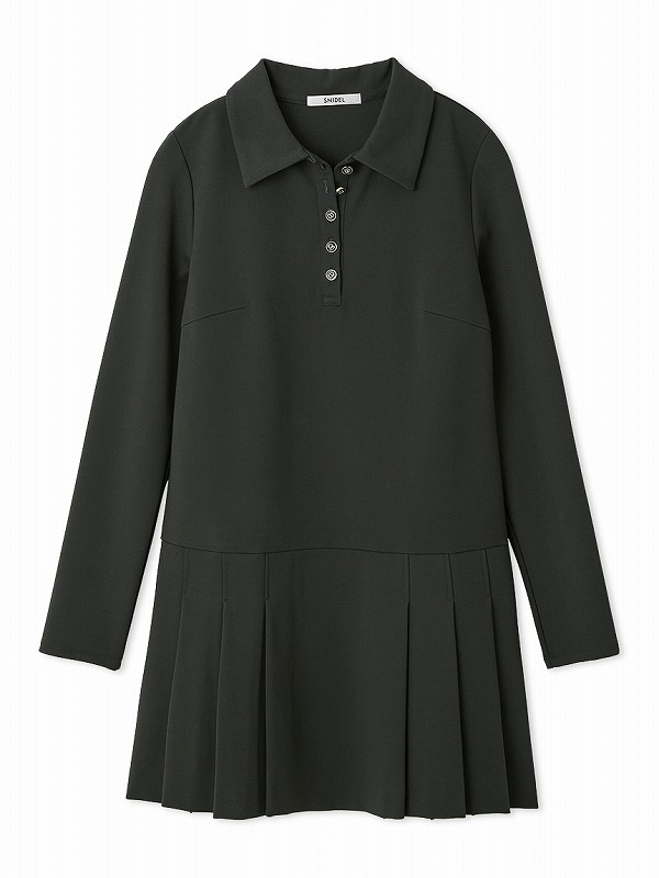 期間限定15%OFF】SNIDEL スナイデル Sustainable衿つきプリーツカット