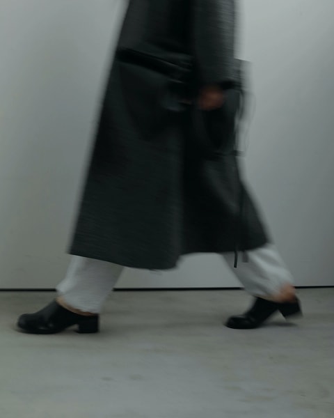 anuke アンヌーク Ecoleather Heel Slip-ons 62521021