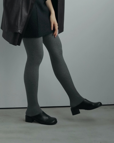 anuke アンヌーク Ecoleather Heel Slip-ons 62521021 /キャンセル返品