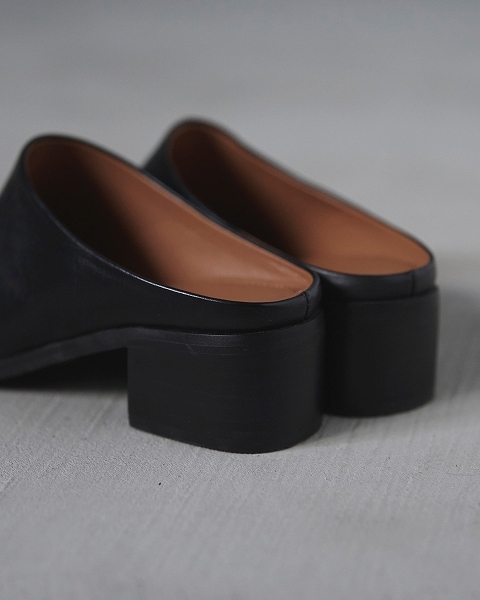 anuke アンヌーク Ecoleather Heel Slip-ons 62521021 /キャンセル返品