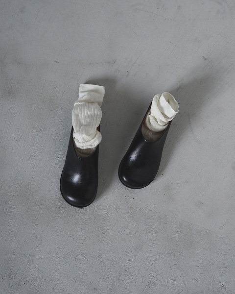 anuke アンヌーク Ecoleather Heel Slip-ons 62521021 /キャンセル返品