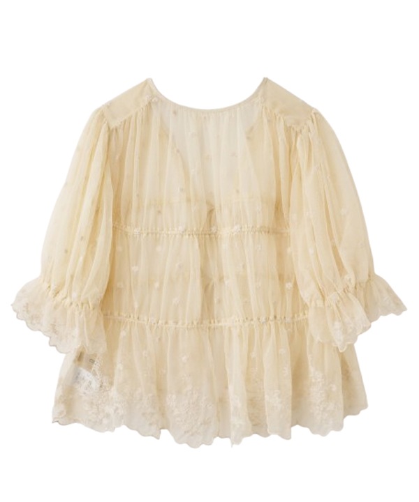 SALE30%OFFOFF】COCODEAL ココディール チュールエンブロイダリー 
