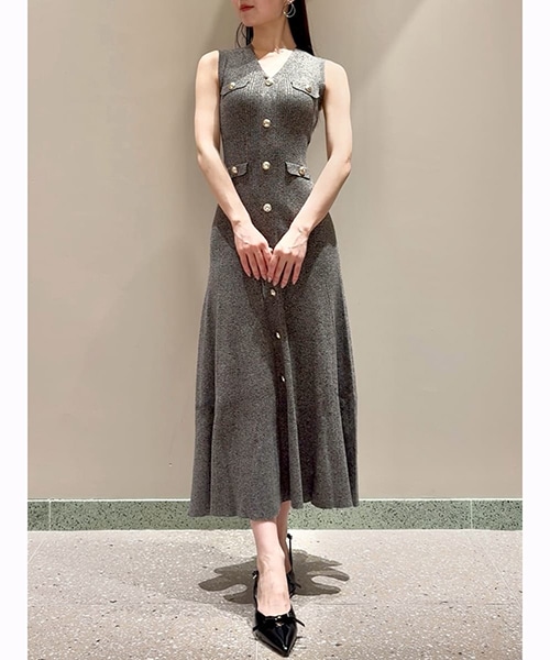 SOLD OUT】【期間限定10%OFF】SNIDEL スナイデル ノースリーブフロント