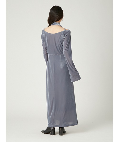 期間限定30%OFF】FRAY I.D フレイアイディー シアーベロアカーデ