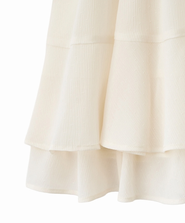 PRE SALE20%OFF】COCODEAL ココディール カスケードボウタイフリルミニ