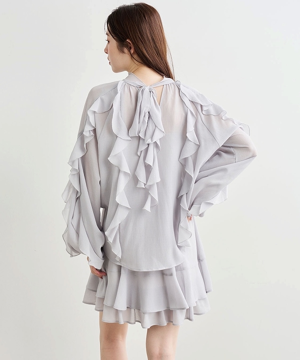 岡崎紗絵さんコラボ】COCODEAL ココディール カスケードボウタイ