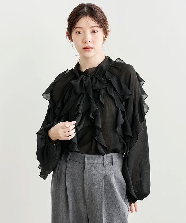 岡崎紗絵さんコラボ】COCODEAL ココディール カスケードボウタイ