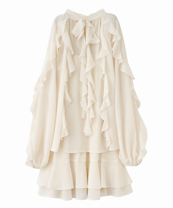 岡崎紗絵さんコラボ】COCODEAL ココディール カスケードボウタイ