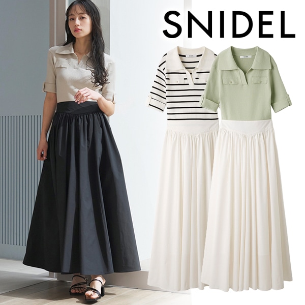 �ڴ��ָ���10%OFF��SNIDEL ���ʥ��ǥ�  �����åѡ��˥åȥɥå��󥰥��ԡ��� SWNO262066  /����󥻥������Բľ��� �������ˤ�15���ޤ�¨��ȯ��(���˰ʳ�)��