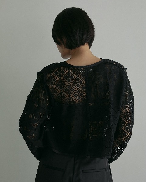 Patchwork Lace Cardigan アンヌーク anuke アンヌーク Patchwork Lace Cardigan 62510403
