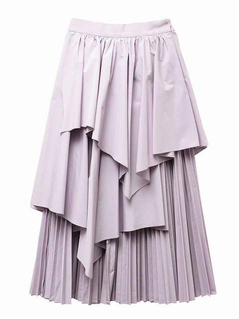 R*l様 新品未着用品 ELENDEEK BACK PLEATS LAYERED 期間限定15%OFF】ELENDEEK エレンディーク ASYMMETRY PLEAT MIX