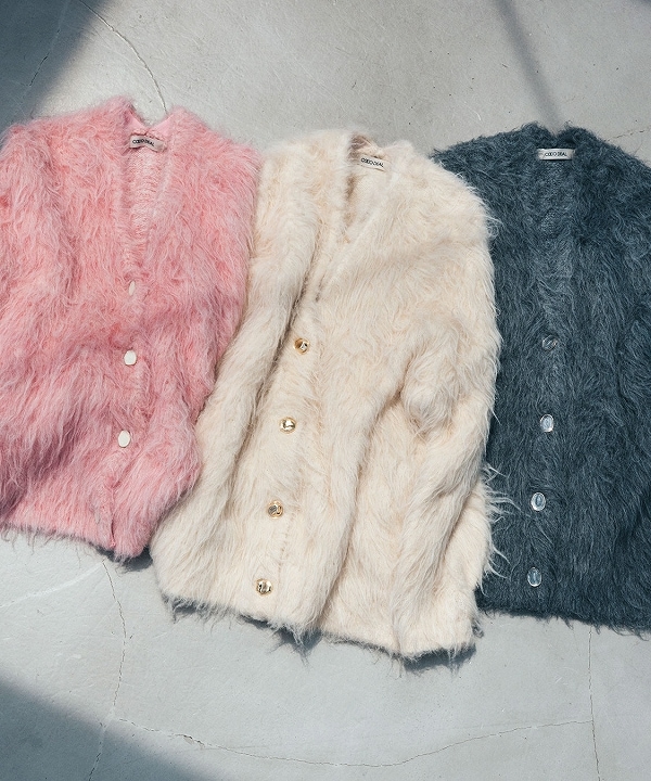 岡崎紗絵さんコラボ】COCODEAL ココディール ロングシャギー