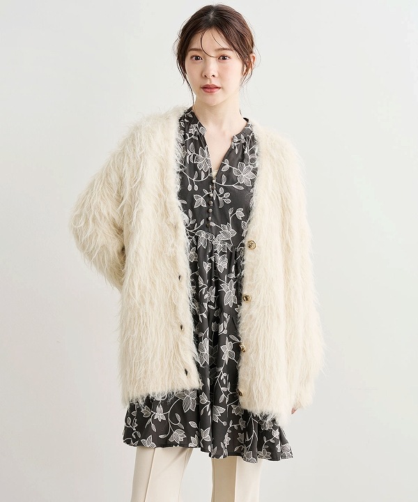 岡崎紗絵さんコラボ】COCODEAL ココディール ロングシャギー