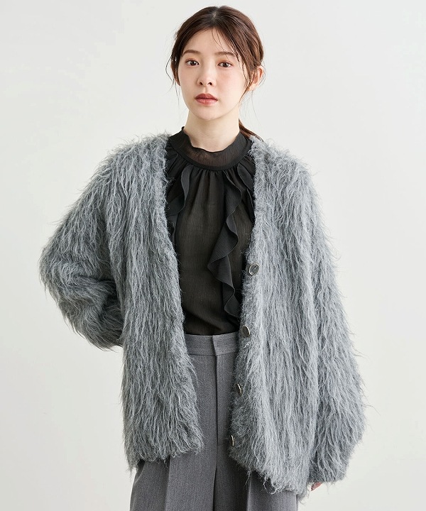 岡崎紗絵さんコラボ】COCODEAL ココディール ロングシャギー