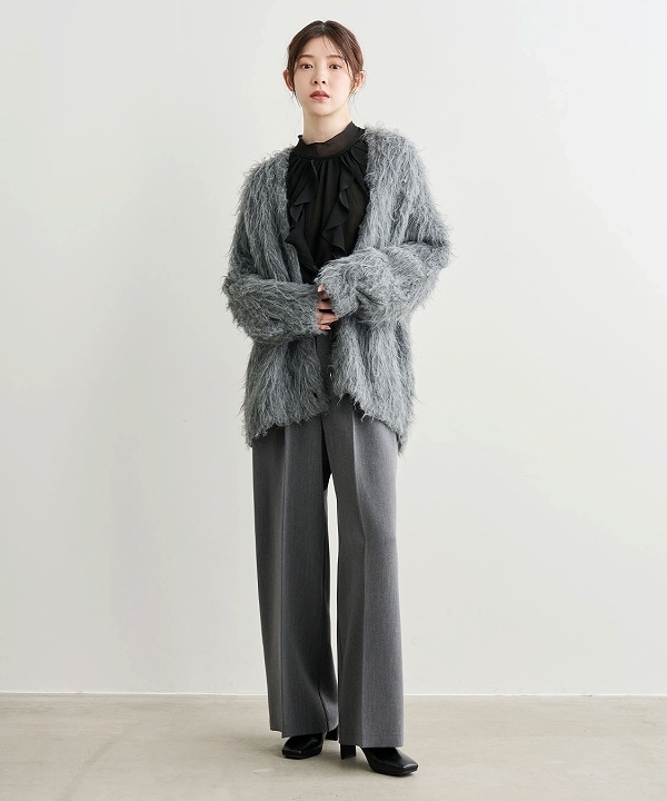 岡崎紗絵さんコラボ】COCODEAL ココディール ロングシャギー