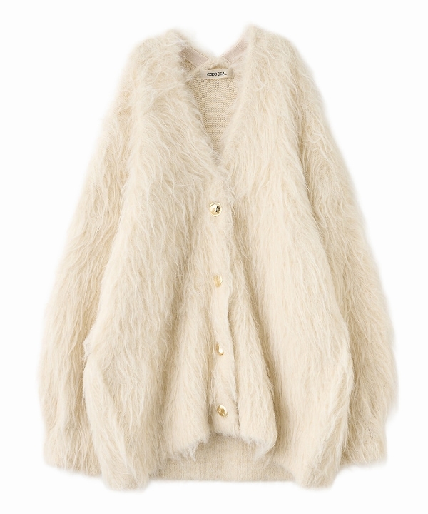 岡崎紗絵さんコラボ】COCODEAL ココディール ロングシャギー