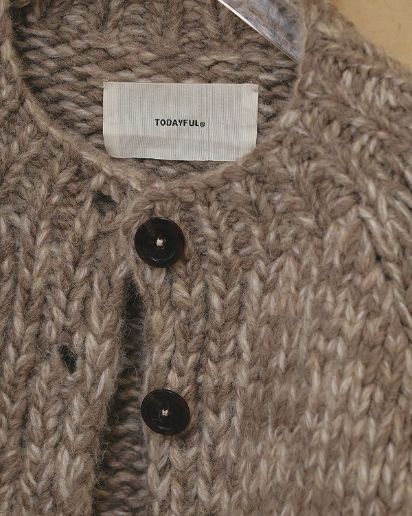 ��ͽ���ʡ�TODAYFUL �ȥ��ǥ��ե�  Hand Knit Cardigan 12620533 12�����1��������ͽ�� /����󥻥������Բľ���