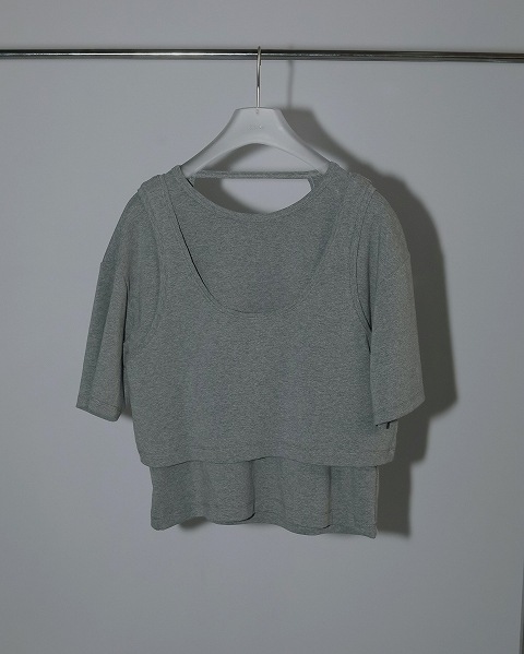 anuke アンヌーク Layered Cut T-shirts 62510623 /キャンセル