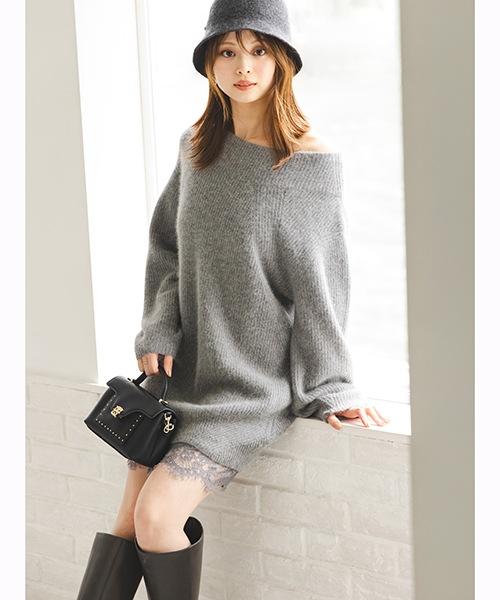 SALE50%OFF】SNIDEL スナイデル ニットセットキャミミニワンピース