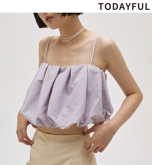 ��ͽ���ʡ�TODAYFUL �ȥ��ǥ��ե�  Tuck Balloon Camisole 12610419 5������6��������ͽ�� /����󥻥������Բľ���