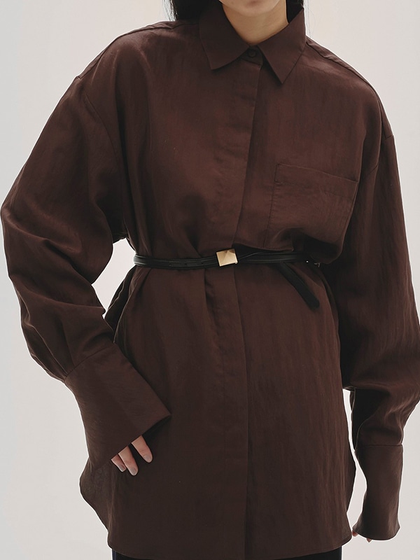 SOLD OUT】TODAYFUL トゥデイフル Sliky Pocket Shirts 12520405