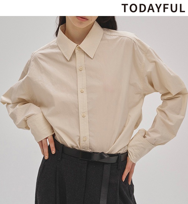 ��SALE30%OFF��TODAYFUL �ȥ��ǥ��ե�  Typewriter Box Shirts 12520416 /����󥻥������Բľ��ʡ������ˤ�15���ޤ�¨��ȯ��(���˰ʳ�)��