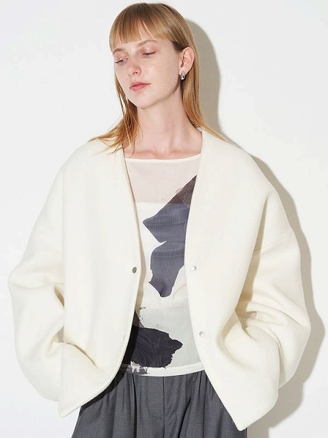 SALE30%OFF】ELENDEEK エレンディーク FORM SHORT WOOL CT フォルム