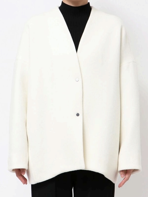 ELENDEEK エレンディーク フォルムショートウールコート SALE40%OFF】ELENDEEK エレンディーク FORM SHORT WOOL CT フォルム